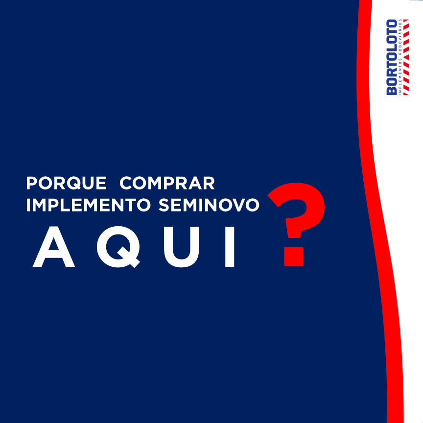 Porque voc deve comprar implemento aqui?