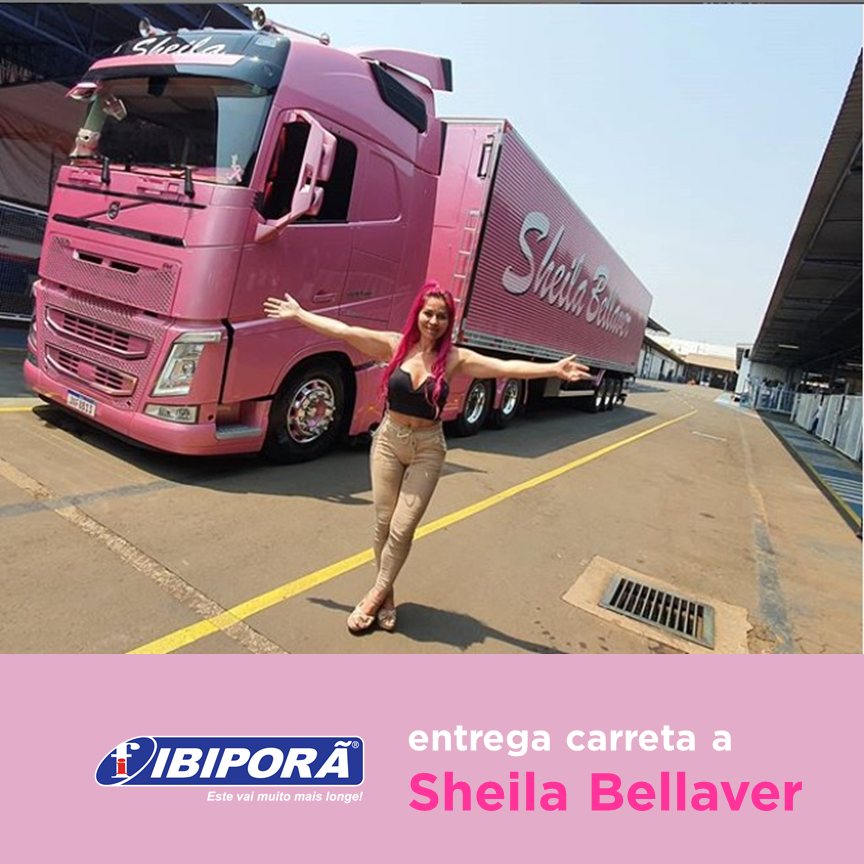 Furgo Ibipor entrega carreta a Sheila Bellaver