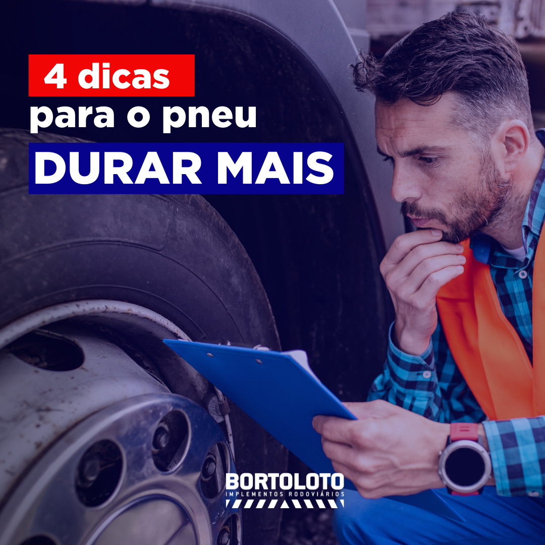 4 Dicas para o pneu durar mais!